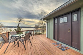 Waterfront Eddyville Home with Dock and Kayaks!